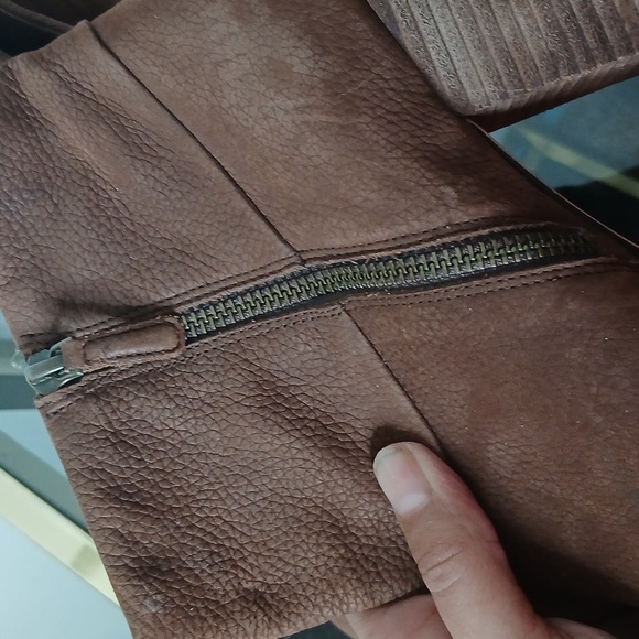 Cole Haan nike air Cassidy brown ankle booties size 10 - Picture 11 of 16